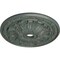Ekena Millwork Flagstone Ceiling Medallion (Canopies up to 3 7/8"), 30"OD x 3 7/8"ID x 3 1/4"P, Cloud Burst Crackle CM30FLCBC - alternate 4